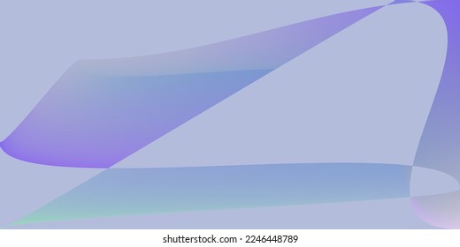 Shape Color Fluid Multicolor Dynamic Gradient Mesh. Layers Pastel Rainbow Minimal Illustration. Smooth Modern Lavender Violet Original Background. Digital Purple Dark Futuristic Modern Design.