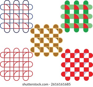 The shape and the color form in the lovely result.
