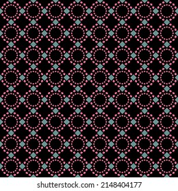 Shape color seamless pattern vector 