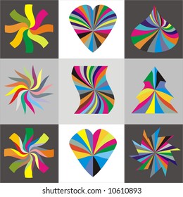 shape and color spectrum