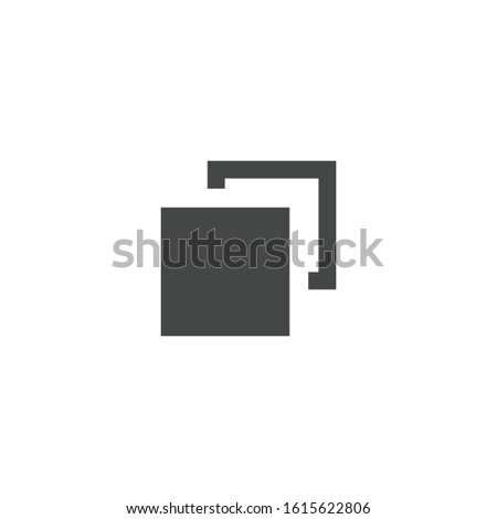 Shape combination icon isolated on white background. Pathfinder symbol modern, simple, vector, icon for website design, mobile app, ui. Vector Illustration