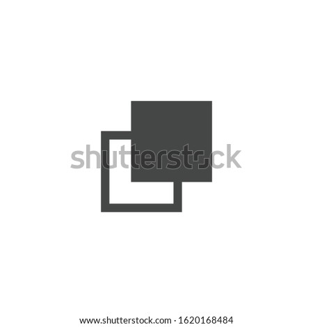 Shape combination icon isolated on white background. Pathfinder symbol modern, simple, vector, icon for website design, mobile app, ui. Vector Illustration