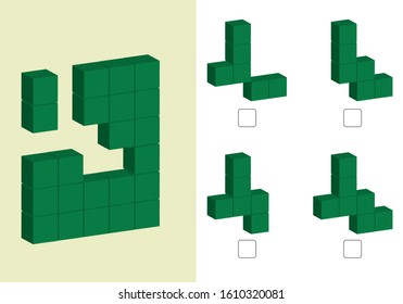 Shape completion, Find missing shape, Intelligence questions, Logic questions, Practice questions iq test