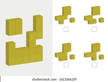 Shape completion, Find missing shape, Intelligence questions, Logic questions, Practice questions iq test