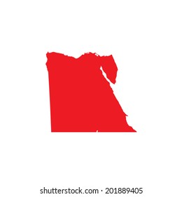 Shape of the Country of Egypt