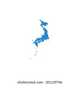 Shape of the Country of Japan