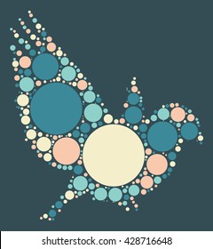  shape design by color point