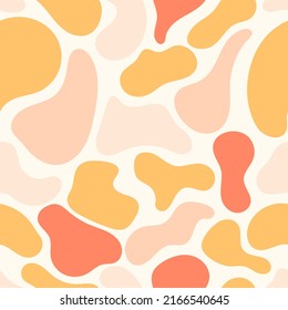 Shape design element abstract fluid pastel geometric modern splash halftone wavy pattern for text or flowing graphic curvy colorful vector seamless background, backdrop for Memphis flyer or banner.