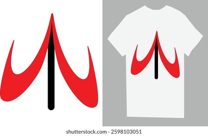 Shape Design for T-shirt use
