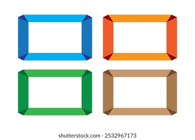 Shape Design Vector multicolor blob sign