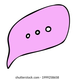 shape with dots for text isolated icon