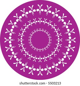 shape elements of decoration with color background