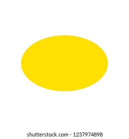 shape Ellipse vector symbol icon design, Beautiful illustration