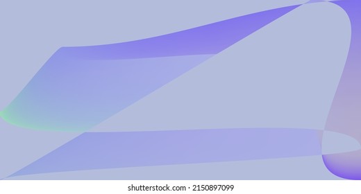 Ilustración Multicolor dinámica de fluidos de forma. Malla de gradiente mínimo púrpura de color de capas. Fondo Futurista de la oficina de la Lavanda Pastel. Líneas horizontales violetas oscuras y modernas digitales.