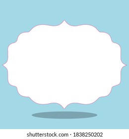 shape frame design vector illustration