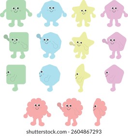 Shape friends from three angles