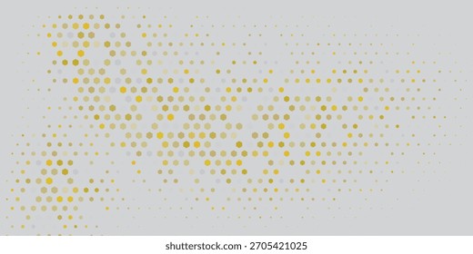 Forma del fondo abstracto de la tecnología del diseño del concepto del hexágono. Papel Abstractas Hexágono patrón con espacio de copia. Elementos sencillos de diseño para crear ideas más difíciles. Vector EPS10.