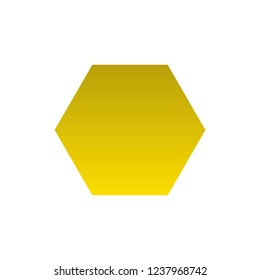shape Hexagon vector symbol icon design, Beautiful illustration