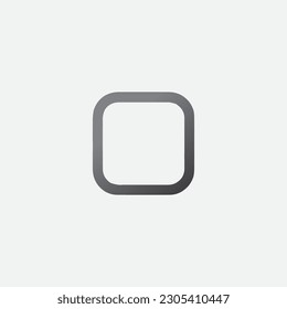 Shape Icon Vector Editable Color