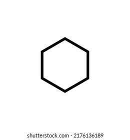 Shape Icon Vector Isolated on White Artboard