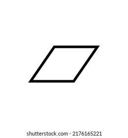 Shape Icon Vector Isolated on White Artboard