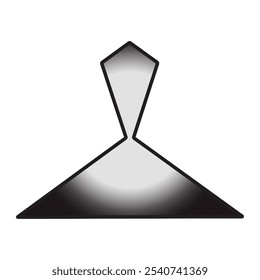Shape illustration icon logo design