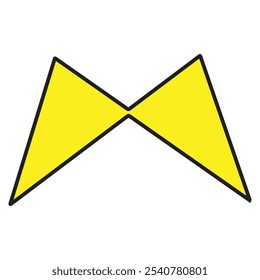 Shape illustration icon logo design