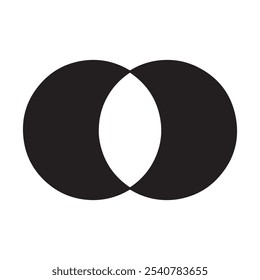 Shape illustration icon logo design