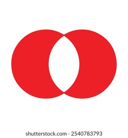 Diseño de logotipo de icono de ilustración de forma