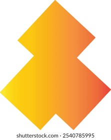 Shape illustration icon logo design