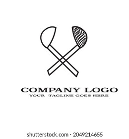a shape illustration simple logo for cook or chef