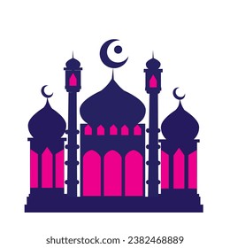 Forma la puerta islámica y la silueta de la ventana arco árabe. Colección de patrones de estilo oriental. Marcos de diseño árabe musulmán para Ramadan Kareem.