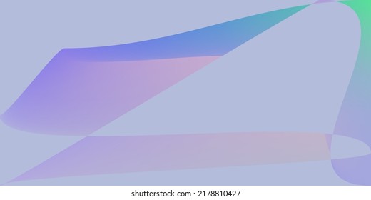 Ilustración dinámica de color de lavanda de forma. Líneas horizontales oscuras del arco iris fluido suave. Malla de gradiente púrpura digital estéril futurista mínima. Fondo Original Moderno De Capas Violetas Multicolor.