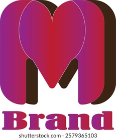 The shape of the letter M comes from the Phoenician letter Mem