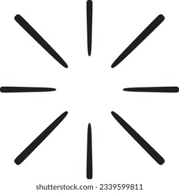 Shape line creative element symbol