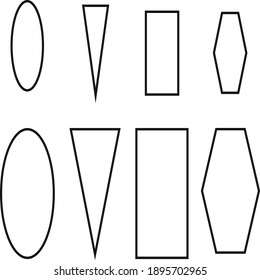 Shape Line Illustration Vector Art Stock Vector (Royalty Free ...