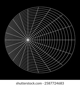 Shape line vector spider webs black and white