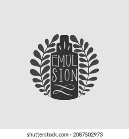 Shape logo design.Hand drawn graphic abstract.Element isolated in white background.Vector illustration.