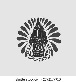 Shape logo design.Hand drawn graphic abstract.Element isolated in white background.Vector illustration.