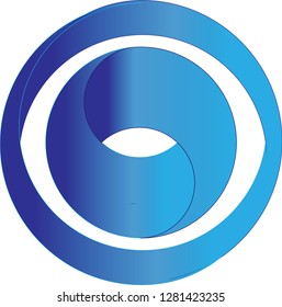 The shape look like eye but it's just circle. 