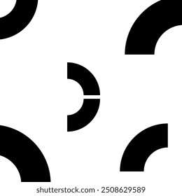 Shape minimal illustration and vector