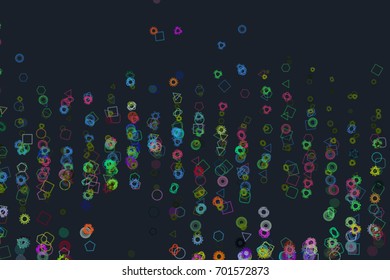 Shape of mixed, abstract background pattern. Vector illustration graphic.