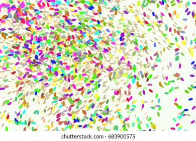 Shape of motion, particle or random, abstract background pattern. Vector illustration graphic.