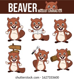 the shape and movement of the beaver expression character