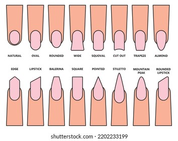 974 Almond shaped nails Images, Stock Photos & Vectors | Shutterstock