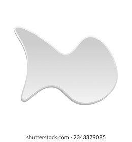 Shape paper cut. Vector illustration.
