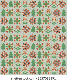 Shape patterns with vector assets in them can be used as graphic elements for various layouts
