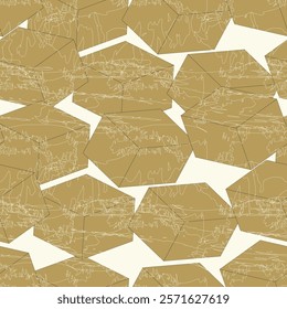 Shape of pentagon, abstract geometric background pattern. Vector illustration graphic.