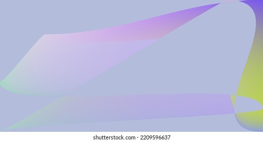 Shape Purple Multicolor Rainbow Dark Gradient Mesh. Minimal Pastel Dynamic Smooth Original Background. Futuristic Digital Violet Color Illustration. Modern Fluid Layers Lavender Smooth Surface.