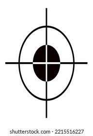 Form Registrierungsziel auf weißem Hintergrund.